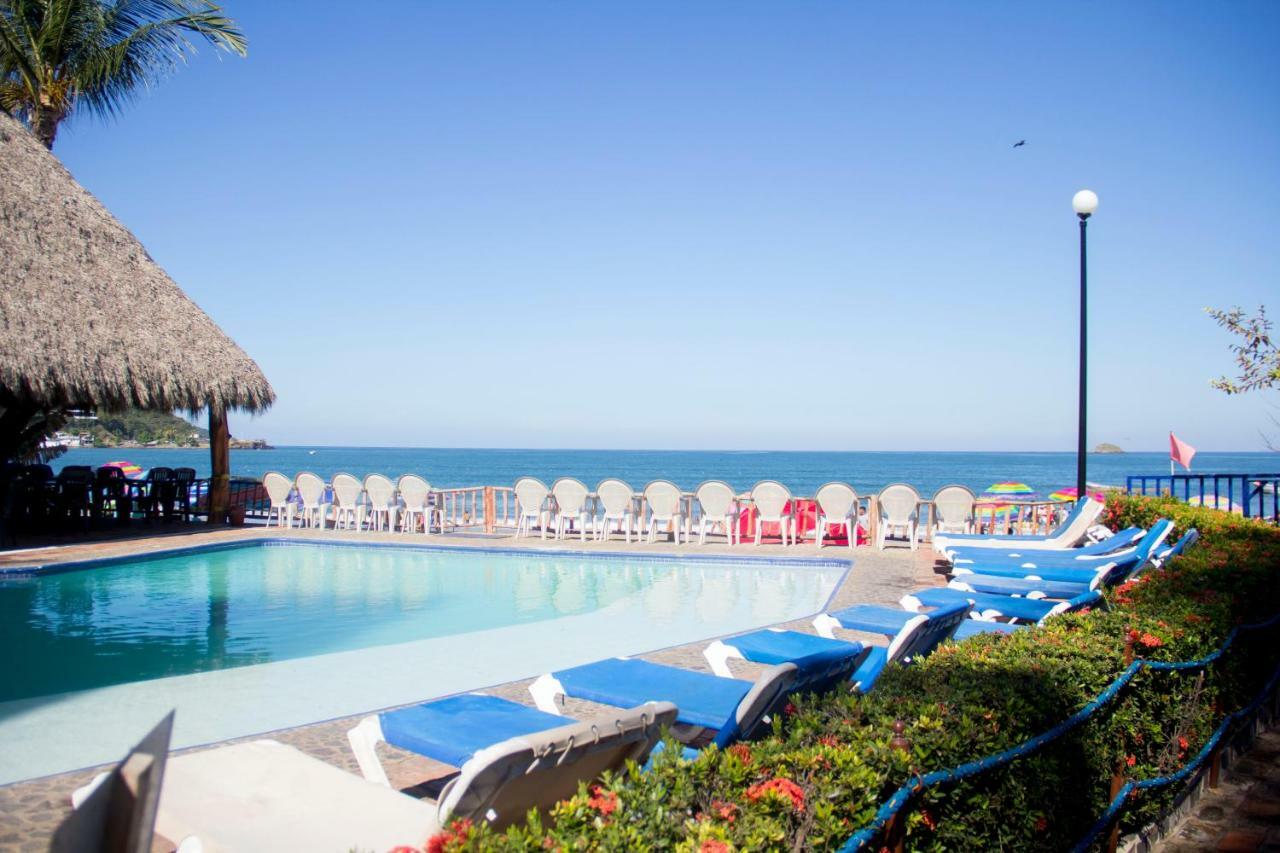 Cabanas Del Capitan Rincon de Guayabitos Dış mekan fotoğraf